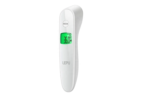 مقياس حرارة LFR30B الطبي من Lepu الأكثر مبيعاً على الجبين بالأشعة تحت الحمراء للرضع والبالغين والأماكن الداخلية والخارجية