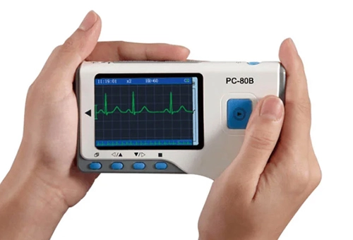 جهاز مراقبة القلب المحمول من Lepu ، جهاز مراقبة معدل ضربات القلب سهل الحمل ، جهاز مراقبة معدل ضربات القلب المحمول باليد